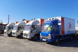 Грузовые автомобили JAC пополнили автопарк представительства ТМ «Пан Курчак»