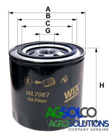 Фільтр паливний сепаратор AFX-8010, Mag-340