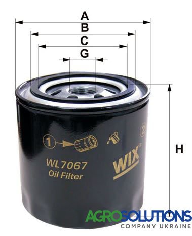 Фільтр паливний сепаратор AFX-8010, Mag-340