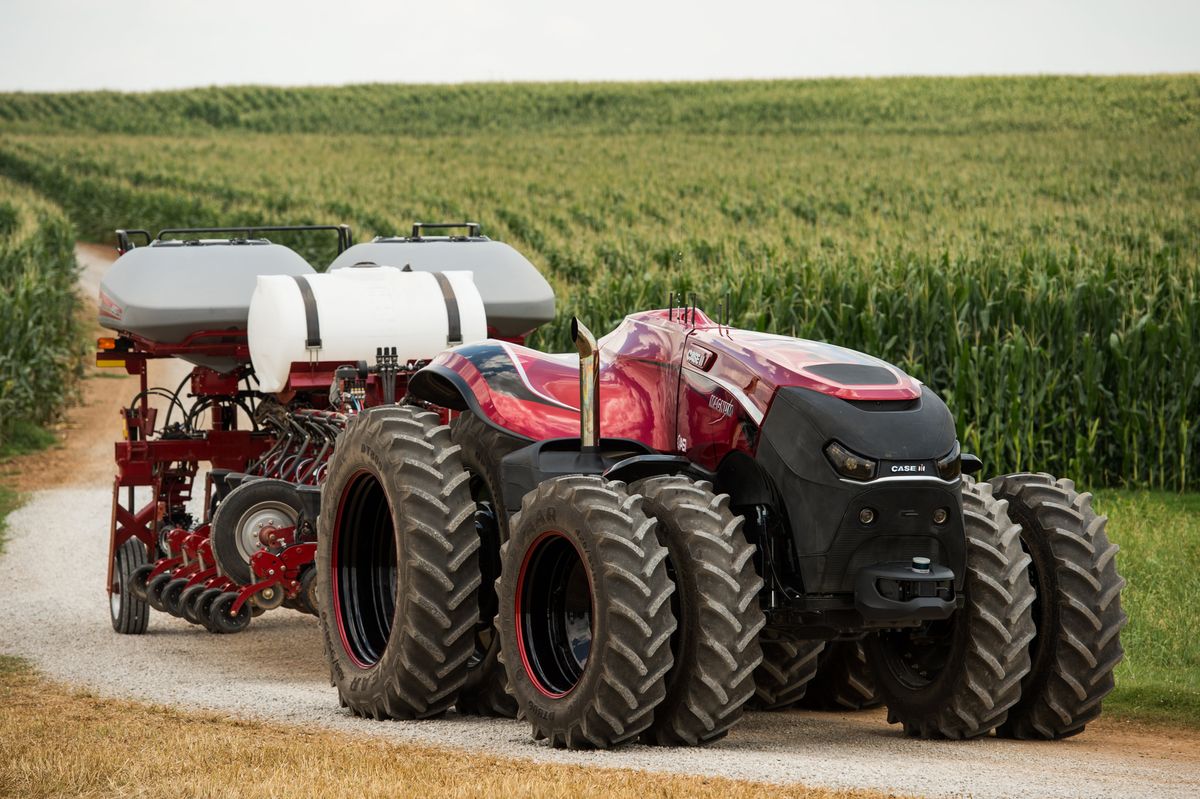 Беспилотный трактор Case IH