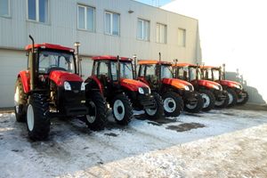 Состоялась очередная поставка крупной партии тракторов YTO
